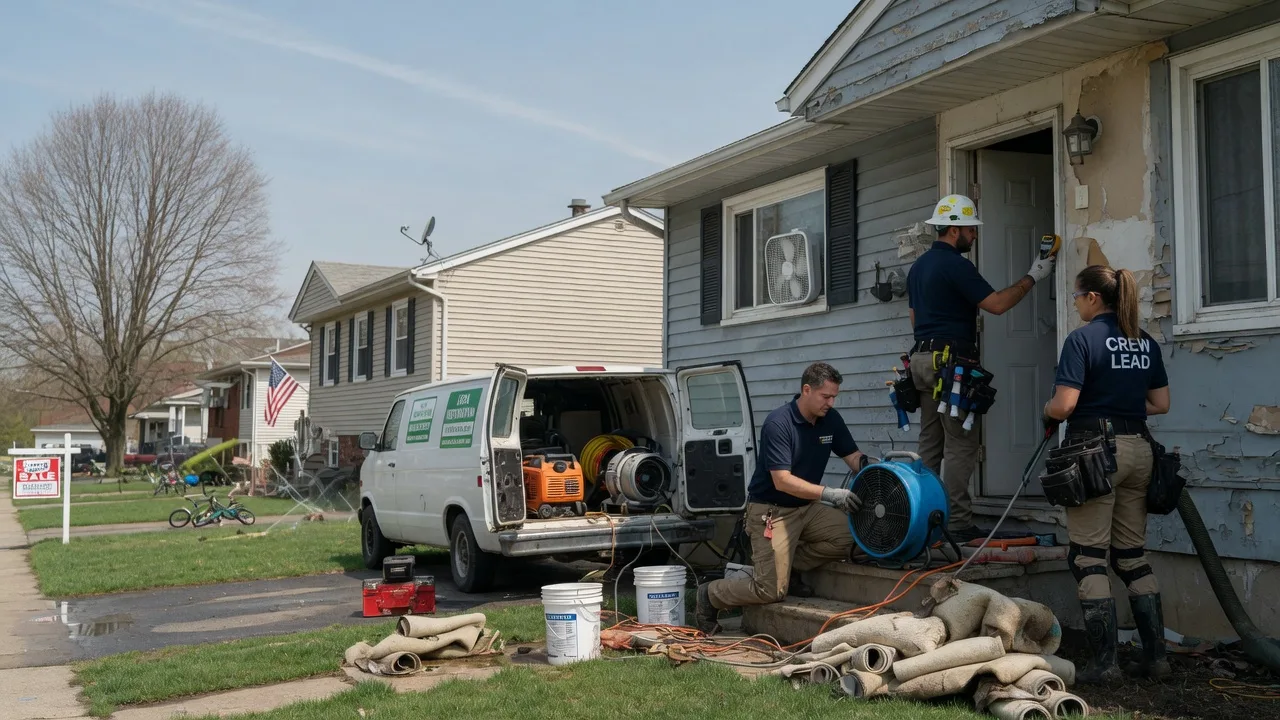 Flood Cleanup in Lampasas, TX near me