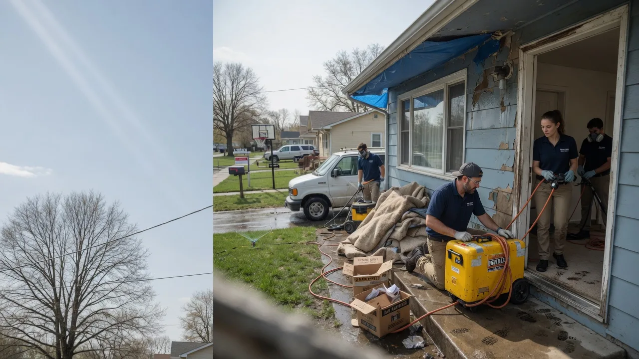 Basement Flood Cleanup in Lampasas, TX near me